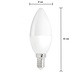 Aigostar LED-Leuchten Vorteilspack 10 Stück - E14 LED Kerzenlampe - Typ C37 - 3W entspricht 25W - 3000K Warmweiß