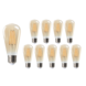 LCB LED-Beleuchtung Innovatives Design, hochwertige Technik & schnelle Lieferung! Vorteilspack 10 Stück - E27 LED Lampen - hoch - dimmbar - 4W entspricht 40W - 2200K extra Warmweiß