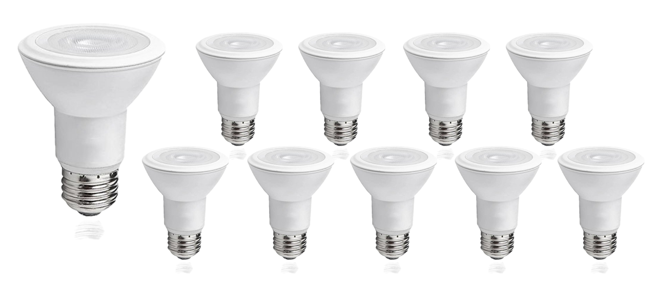 Aigostar LED-Leuchten Vorteilspack 10 Stück - E27 LED Lampen - Typ PAR30 - 12W entspricht 90W - 3000K Warmweiß