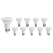 Aigostar LED-Leuchten Vorteilspack 10 Stück - E27 LED Lampen - Typ PAR30 - 12W entspricht 90W - 3000K Warmweiß