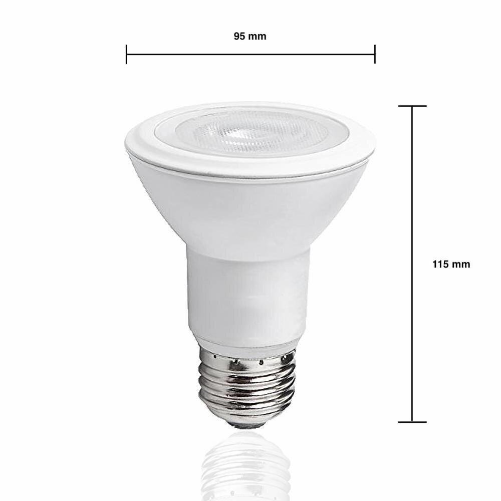 Aigostar LED-Leuchten Vorteilspack 10 Stück - E27 LED Lampen - Typ PAR30 - 12W entspricht 90W - 3000K Warmweiß