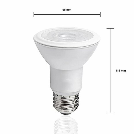 Aigostar LED-Leuchten Vorteilspack 10 Stück - E27 LED Lampen - Typ PAR30 - 12W entspricht 90W - 3000K Warmweiß