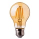 LCB LED-Beleuchtung Innovatives Design, hochwertige Technik & schnelle Lieferung! Vorteilspack 10 Stück LED Fadenlampe dimmbar - E27 A60 - 4W entspricht 50W - 2200K extra Warmweiß - 2 Jahre Garantie