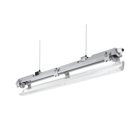 Spectrum 60cm LED Halterung IP65 + 1 LED High Lumen Leuchtstoffröhre 10W - 4000K 840 Neutralweiß - Komplettset Spectrum 60cm LED Halterung IP65 + 1 LED High Lumen Leuchtstoffröhre 10W - 4000K 840 Neutralweiß - Komplettset