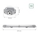 60cm LED Halterung IP65 + 2 Standard LED Leuchtstoffröhren 10W pro Röhre - 4000K 840 Neutralweiß - Komplettset 60cm LED Halterung IP65 + 2 Standard LED Leuchtstoffröhren 10W pro Röhre - 4000K 840 Neutralweiß - Komplettset