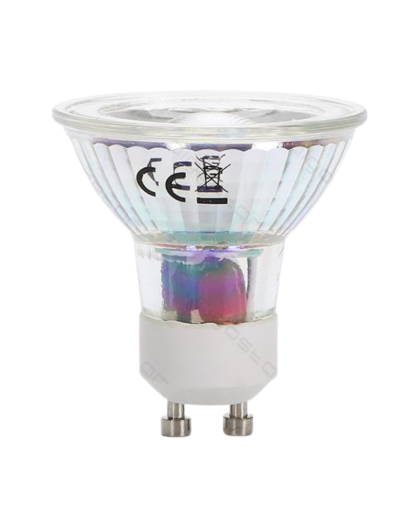 Aigostar LED-Leuchten  Vorteilspack 10x LED GU10 - 3W entspricht 26W - 2700K Warmweiß