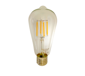 LCB LED Fadenlampe dimmbar - E27 ST64 - 4W entspricht 40W - 2700K Warmweiß - hoch LCB LED Fadenlampe dimmbar - E27 ST64 - 4W entspricht 40W - 2700K Warmweiß - hoch