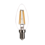 LCB LED Fadenlampe dimmbar - E14 C37 - 5W entspricht 50W -  2700K Warmweiß LCB LED Fadenlampe dimmbar - E14 C37 - 5W entspricht 50W -  2700K Warmweiß