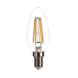 LED Fadenlampe dimmbar - E14 C37 - 5W entspricht 50W - 2700K Warmweiß LED Fadenlampe dimmbar - E14 C37 - 5W entspricht 50W - 2700K Warmweiß