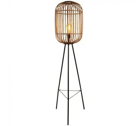 Freelight Bodenleuchte - Treccia - 3-füßig - Rattan Natur