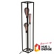 Freelight LED-Beleuchtung  Bodenleuchte - Palco - 160cm - Schwarz - inkl. 3 LED Lampen