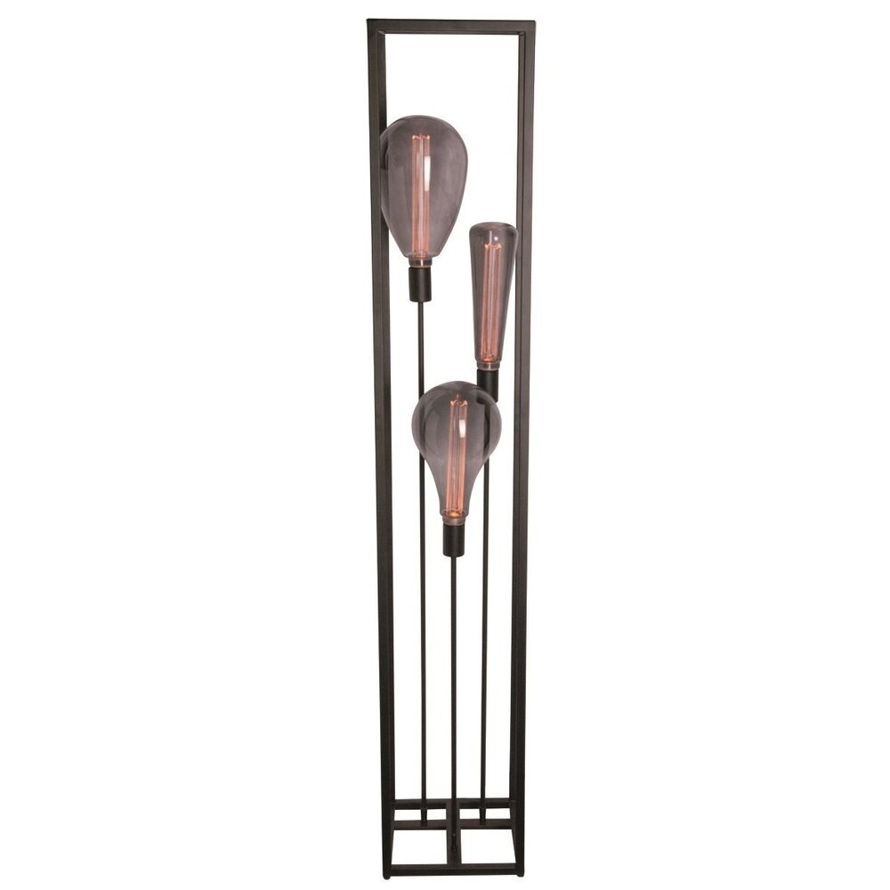 Freelight LED-Beleuchtung  Bodenleuchte - Palco - 160cm - Schwarz - inkl. 3 LED Lampen