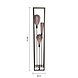 Freelight LED-Beleuchtung  Bodenleuchte - Palco - 160cm - Schwarz - inkl. 3 LED Lampen