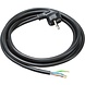 LCB Anschlusskabel halogenfrei mit Winkelstecker - 2m - 3x 0,75mm2 - H05Z1Z1-F LCB Anschlusskabel halogenfrei mit Winkelstecker - 2m - 3x 0,75mm2 - H05Z1Z1-F