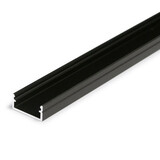 MPL POWER ELEKTRO Alu Leuchtband Profil Schwarz - 16*9,8*1000 mm - U-Profil flach