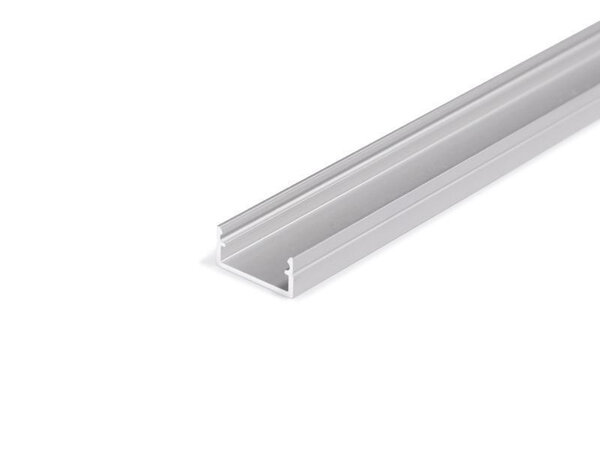 MPL POWER ELEKTRO Aluminium Leuchtband Profil Silber - 1000*9*12mm - U-Profil flach