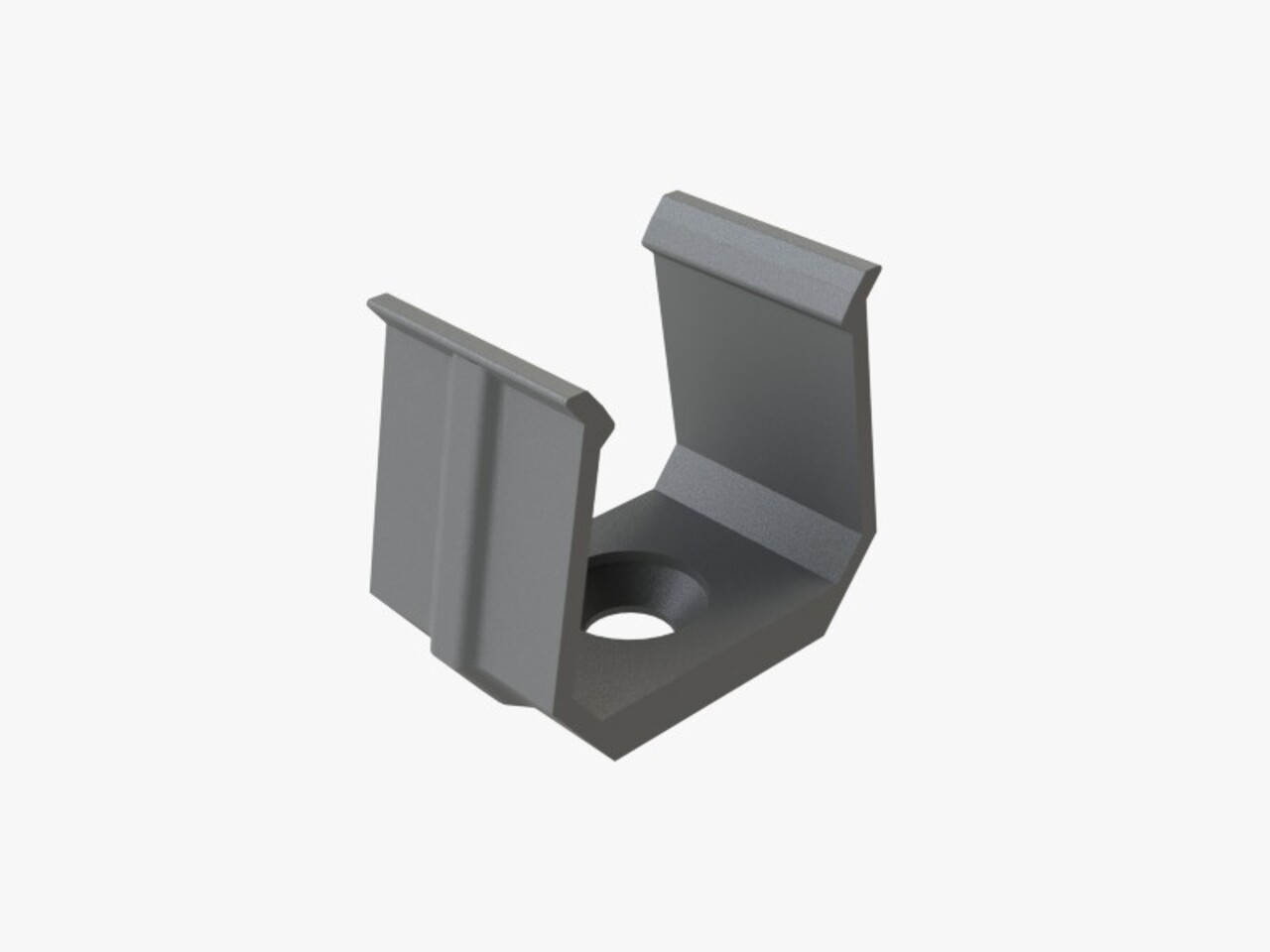 MPL POWER ELEKTRO Montagebügel für Aluminium Leuchtband Profil 1000*16*12mm - hoch - Grau - 2er Set inkl. Schrauben MPL POWER ELEKTRO Montagebügel für Aluminium Leuchtband Profil 1000*16*12mm - hoch - Grau - 2er Set inkl. Schrauben