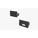 Anfangs- und Endstück für Aluminium Leuchtband Profil 1000*9*12mm - flach - Schwarz Anfangs- und Endstück für Aluminium Leuchtband Profil 1000*9*12mm - flach - Schwarz