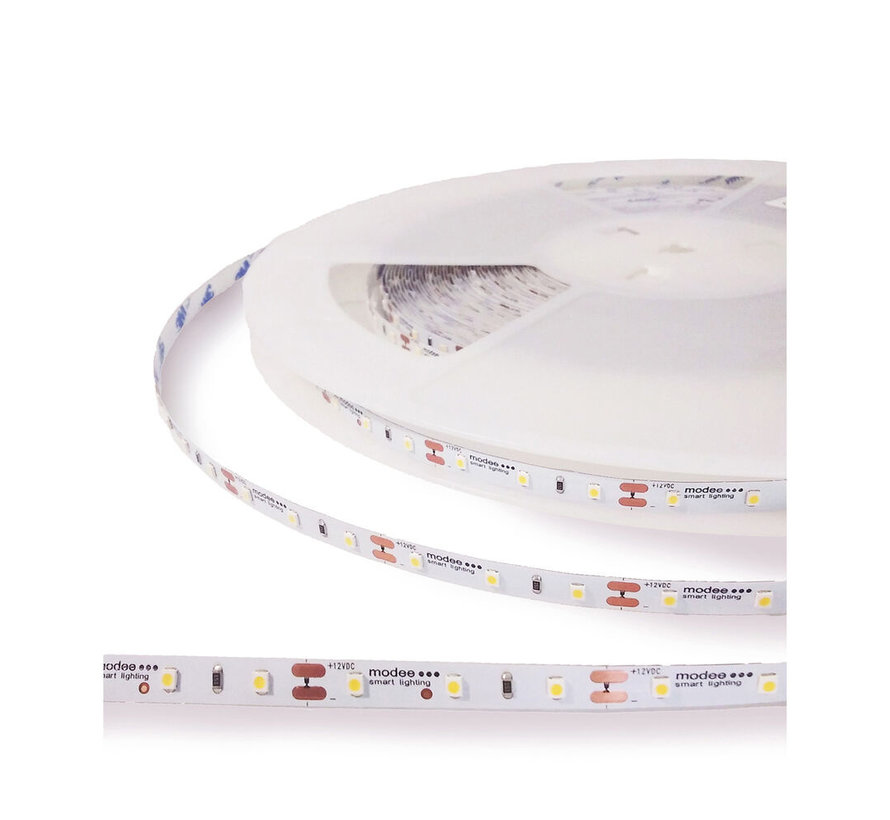 LED Leuchtband 5 Meter - 12V 4.8W 60 LED's pro Meter - 2700K Warmweiß -2 Jahre Garantie