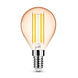 LED Fadenlampe E14 - G45 - 4W entspricht 33W - 1800K extra Warmweiß LED Fadenlampe E14 - G45 - 4W entspricht 33W - 1800K extra Warmweiß
