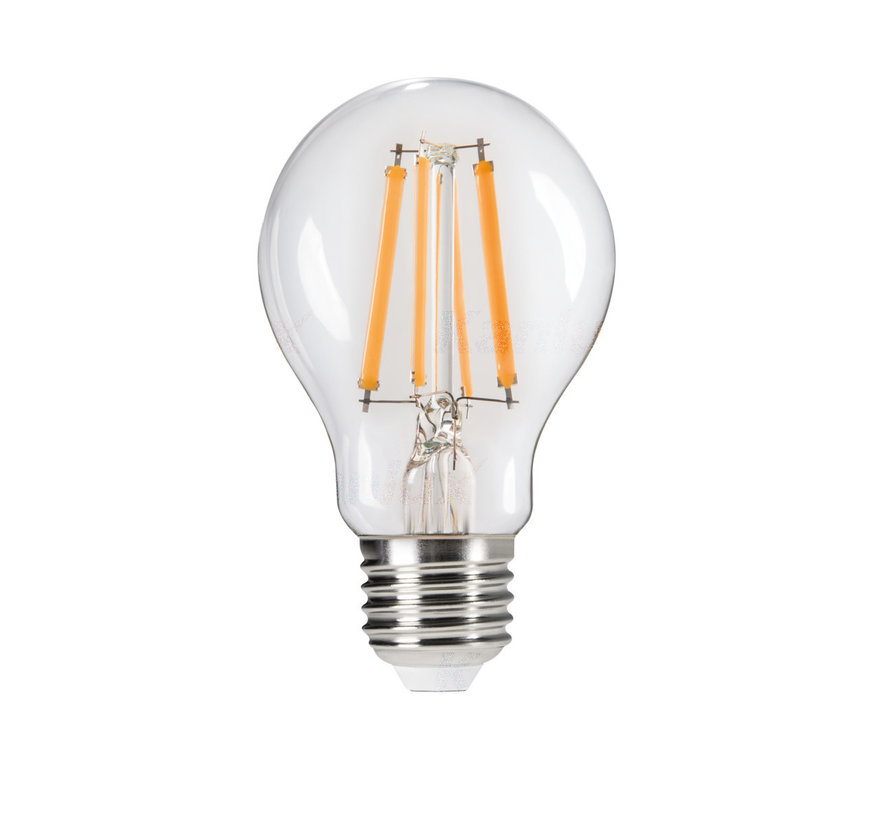 LED Fadenlampe - 3-stufig dimmbar - E27 A60 - 7W 2700K Warmweiß