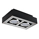 Kanlux – Zuverlässige LED- und Elektrobeleuchtung LED AR111 GU10 Deckenspot Armatur schwarz - zweifach für 2 LED GU10 Spots Kanlux – Zuverlässige LED- und Elektrobeleuchtung LED AR111 GU10 Deckenspot Armatur schwarz - zweifach für 2 LED GU10 Spots