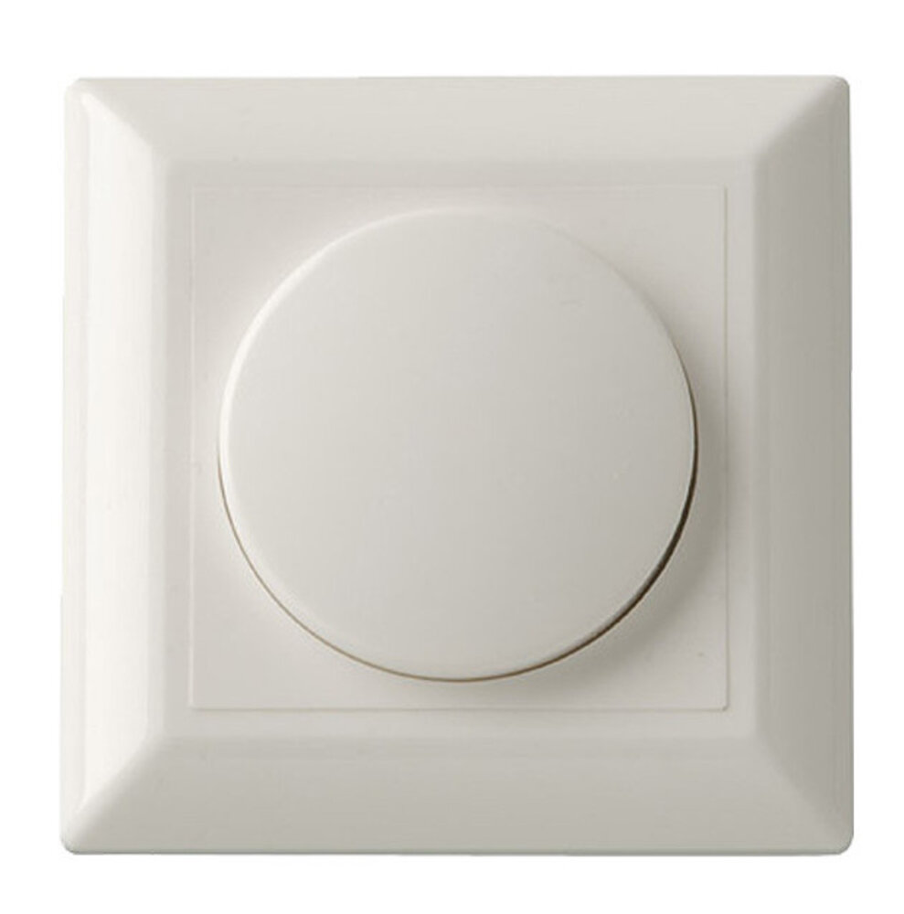LCB LED-Beleuchtung Innovatives Design, hochwertige Technik & schnelle Lieferung! LED Dimmer Abdeckrahmen / Abdeckplatte Klassisch - 84x84mm