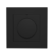 LCB LED-Beleuchtung Innovatives Design, hochwertige Technik & schnelle Lieferung! LED Dimmer Abdeckrahmen / Abdeckplatte Modern Schwarz - 84x84mm