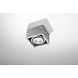 Sollux Lighting LED Deckenspot Beton QUATRO - 1 x GU10 AR111 Fassung - exkl. LED's