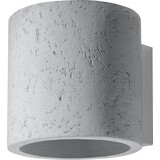 SOLLUX Lighting Group LED Wandleuchte Beton ORBIS - 1 x G9 Fassung - exkl. LED's