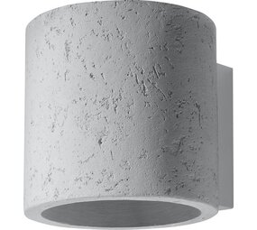 SOLLUX Lighting Group LED Wandleuchte Beton ORBIS - 1 x G9 Fassung - exkl. LED's SOLLUX Lighting Group LED Wandleuchte Beton ORBIS - 1 x G9 Fassung - exkl. LED's