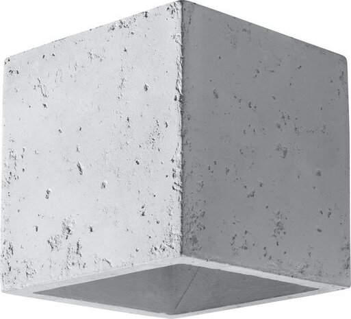 Sollux Lighting LED Wandleuchte Beton QUAD - 1 x G9 Fassung - exkl. LED's