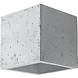 Sollux Lighting LED Wandleuchte Beton QUAD - 1 x G9 Fassung - exkl. LED's