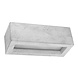 Sollux Lighting LED Wandleuchte Beton VEGA 30 - 1 x E27 Fassung - exkl. LED's