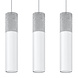 Sollux Lighting LED Hängeleuchte Weiß Beton BORGIO - 3 x GU10 Fassung - exkl. LED's