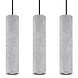 LED Hängeleuchte Beton LUVO - 3 x GU10 Fassung - exkl. LED's LED Hängeleuchte Beton LUVO - 3 x GU10 Fassung - exkl. LED's