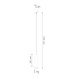 Sollux Lighting LED Hängeleuchte Beton Holz ZANE - 1 x GU10 Fassung - exkl. LED's