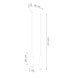 LED Hängeleuchte Beton Holz ZANE - 2 x GU10 Fassung - exkl. LED's LED Hängeleuchte Beton Holz ZANE - 2 x GU10 Fassung - exkl. LED's