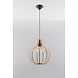 LED Hängeleuchte Holz ARANCIA - 1 x E27 Fassung - exkl. LED's LED Hängeleuchte Holz ARANCIA - 1 x E27 Fassung - exkl. LED's