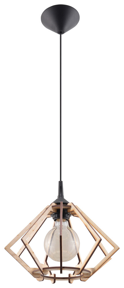 SOLLUX Lighting Group LED Hängeleuchte Holz POMPELMO - 1 x E27 Fassung - exkl. LED's SOLLUX Lighting Group LED Hängeleuchte Holz POMPELMO - 1 x E27 Fassung - exkl. LED's