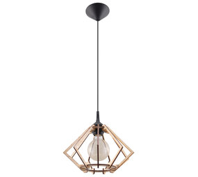 SOLLUX Lighting Group LED Hängeleuchte Holz POMPELMO - 1 x E27 Fassung - exkl. LED's SOLLUX Lighting Group LED Hängeleuchte Holz POMPELMO - 1 x E27 Fassung - exkl. LED's
