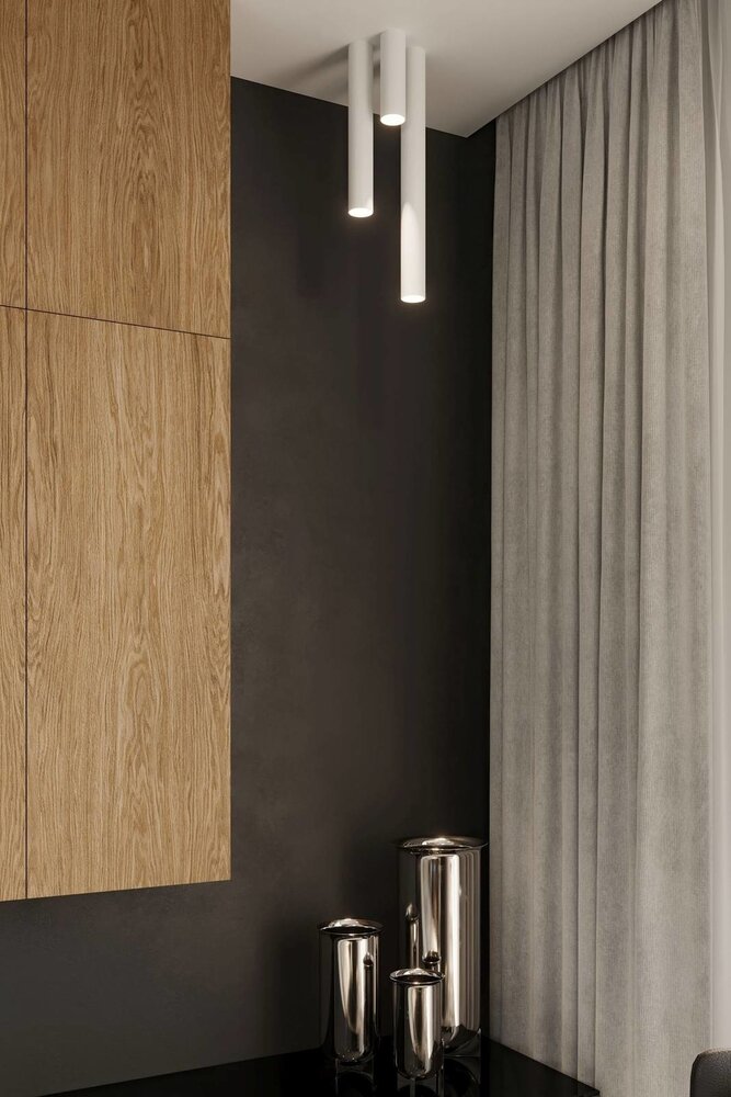 Sollux Lighting LED Deckenspot Weiß LAGOS 30 - 1 x GU10 Fassung - exkl. LED's