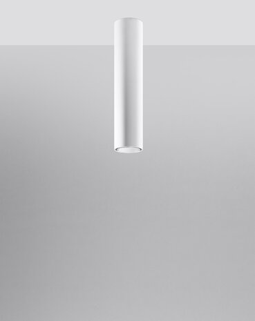Sollux Lighting LED Deckenspot Weiß LAGOS 40 - 1 x GU10 Fassung - exkl. LED's