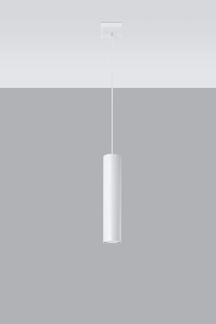 Sollux Lighting LED Hängeleuchte Weiß LAGOS - 1 x GU10 Fassung - exkl. LED's Sollux Lighting LED Hängeleuchte Weiß LAGOS - 1 x GU10 Fassung - exkl. LED's