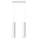 LED Hängeleuchte Weiß LAGOS - 2 x GU10 Fassung - exkl. LED's LED Hängeleuchte Weiß LAGOS - 2 x GU10 Fassung - exkl. LED's