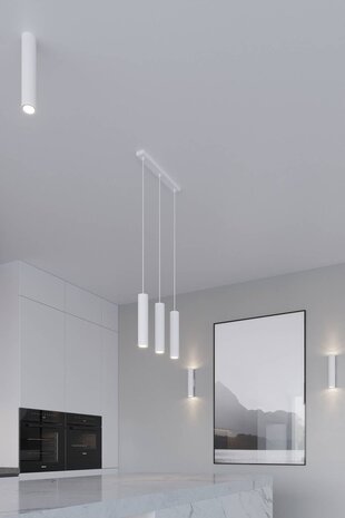 Sollux Lighting LED Wandleuchte Weiß LAGOS - 1 x GU10 Fassung - exkl. LED's