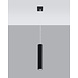 Sollux Lighting LED Hängeleuchte Mattschwarz LOOPEZ - 1 x GU10 Fassung - exkl. LED's Sollux Lighting LED Hängeleuchte Mattschwarz LOOPEZ - 1 x GU10 Fassung - exkl. LED's