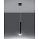 Sollux Lighting LED Hängeleuchte Mattschwarz LOOPEZ - 1 x GU10 Fassung - exkl. LED's Sollux Lighting LED Hängeleuchte Mattschwarz LOOPEZ - 1 x GU10 Fassung - exkl. LED's