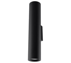 Sollux Lighting LED Wandleuchte Mattschwarz LOOPEZ - 1 x GU10 Fassung - exkl. LED's