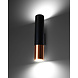 Sollux Lighting LED Wandleuchte Schwarz Kupfer LOOPEZ - 1 x GU10 Fassung - exkl. LED's